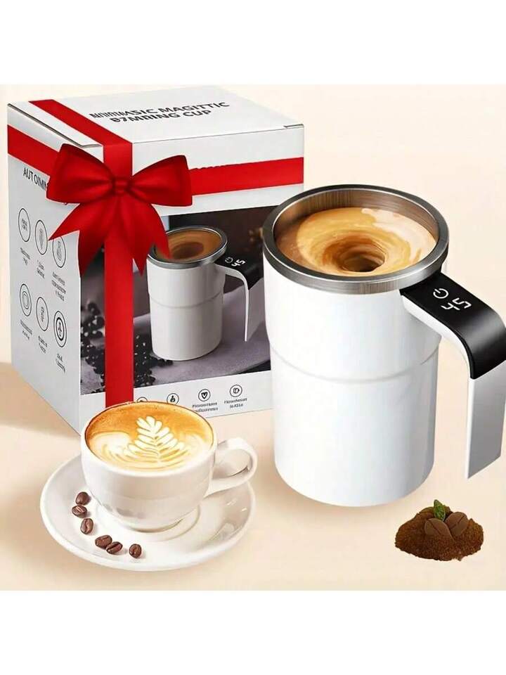 ☕ Tasse Auto-Mélangeuse avec Affichage de température