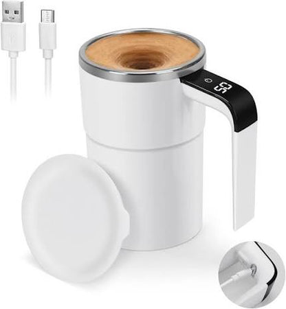 ☕ Tasse Auto-Mélangeuse avec Affichage de température